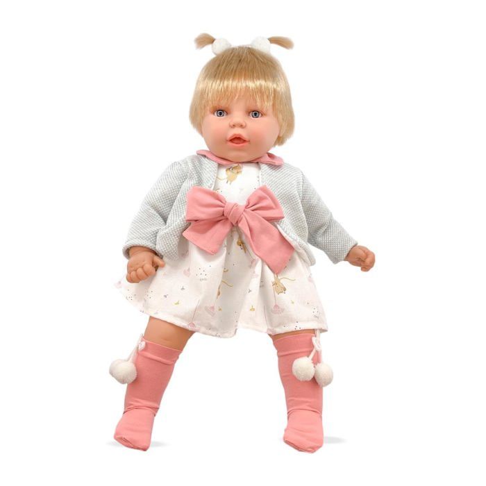 Multicolor Doll - Berjuan S.L - 60 Cm - Plastic - Unisex - Multicolor - With Jacket