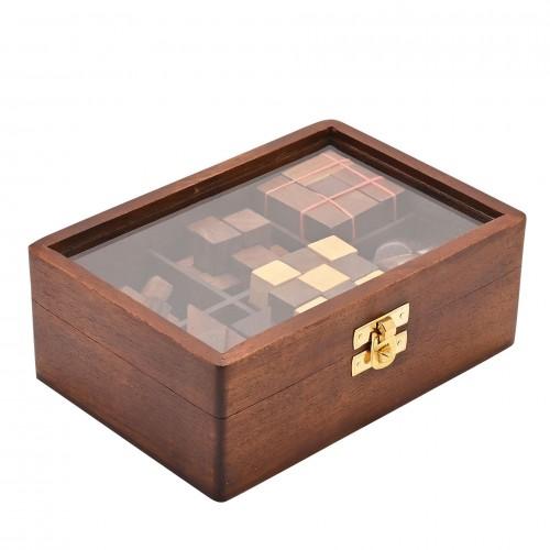 Harvey Makin Wooden 6 Puzzle Set