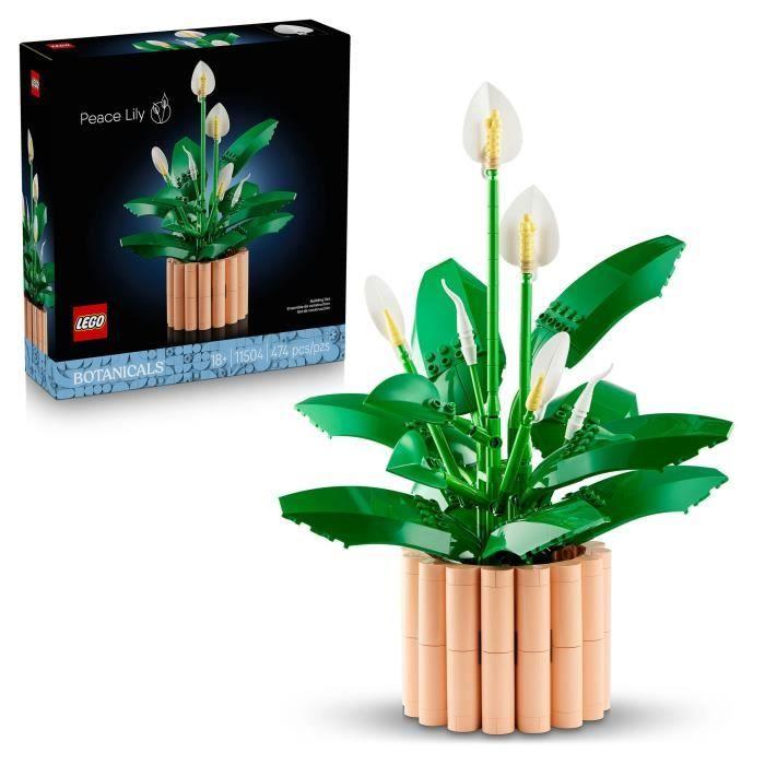 LEGO Botanicals 11504 Moon Flowers - Artificial Plant Set for Adults - Decor