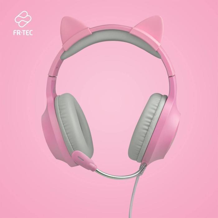 Tanooki Gaming Headset Cat Ears