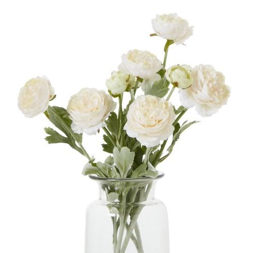 Hill Interiors The Natural Garden Collection Ranunculus Artificial Flower