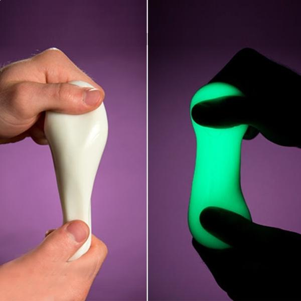 Luminous and Fluorescent Modeling Clay