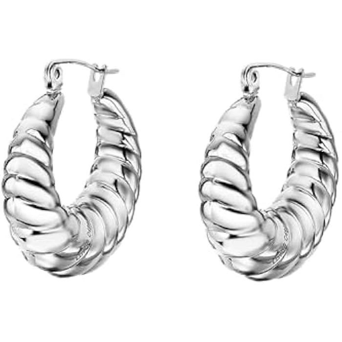 Earrings - LOTUS STYLE - LOTUS - Steel - Elegant - Comfortable