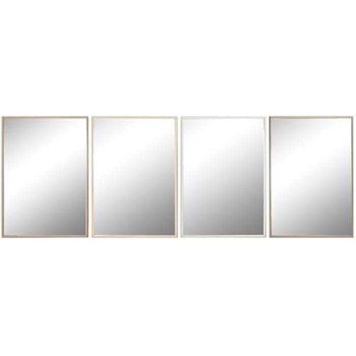 Wall Mirror - HOME ESPRIT - Multicoloured - Glass - Polystyrene - 63.3 X 89.6 Cm