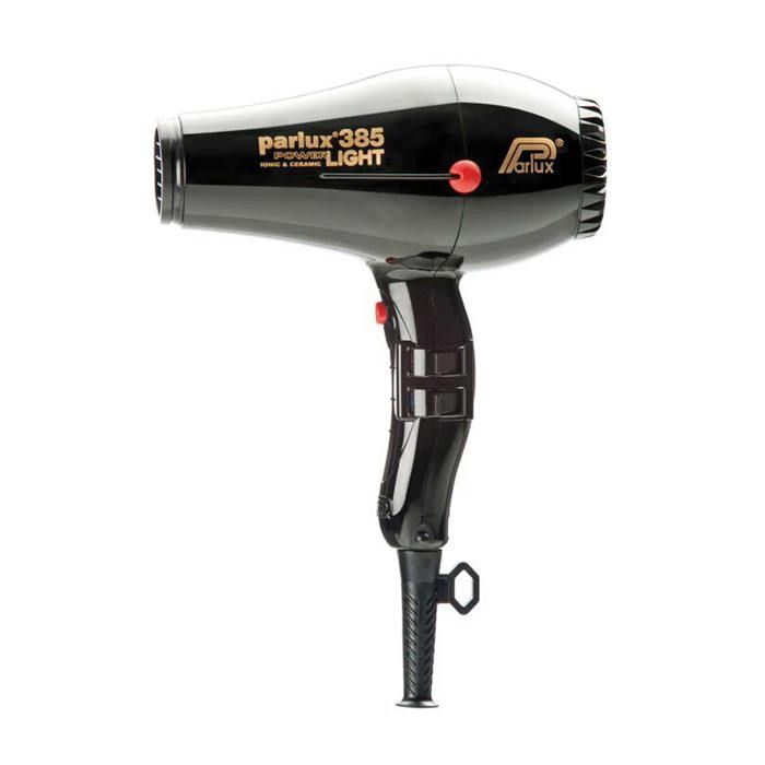 PARLUX Hair Dryer - 385 Power Light Ionic and Ceramic - Airflow 79 M/h - 2150 W - Black