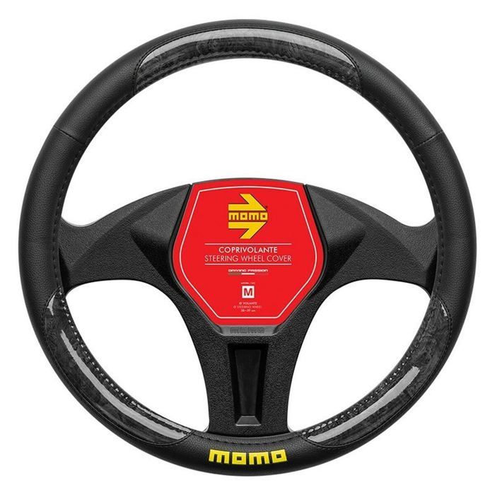 Steering Wheel Cover - Momo - Ø 38-39 Cm - Multicolor - One Size - Superior Quality