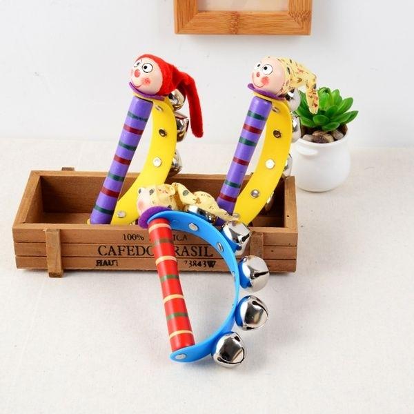 Rattle with Handle of Bells Elf Montessori Game