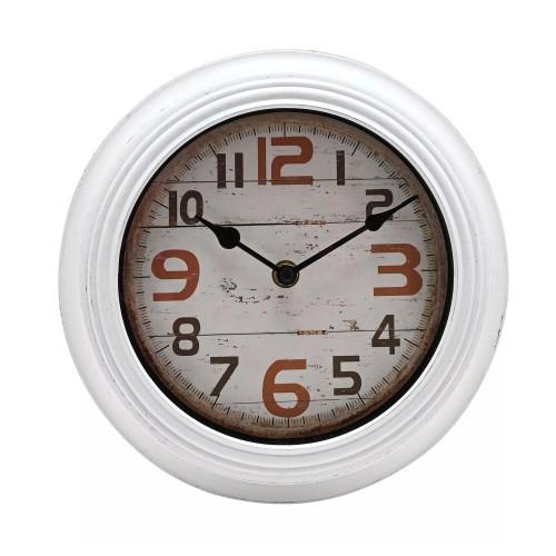 Hometime Antique Look Wall Clock