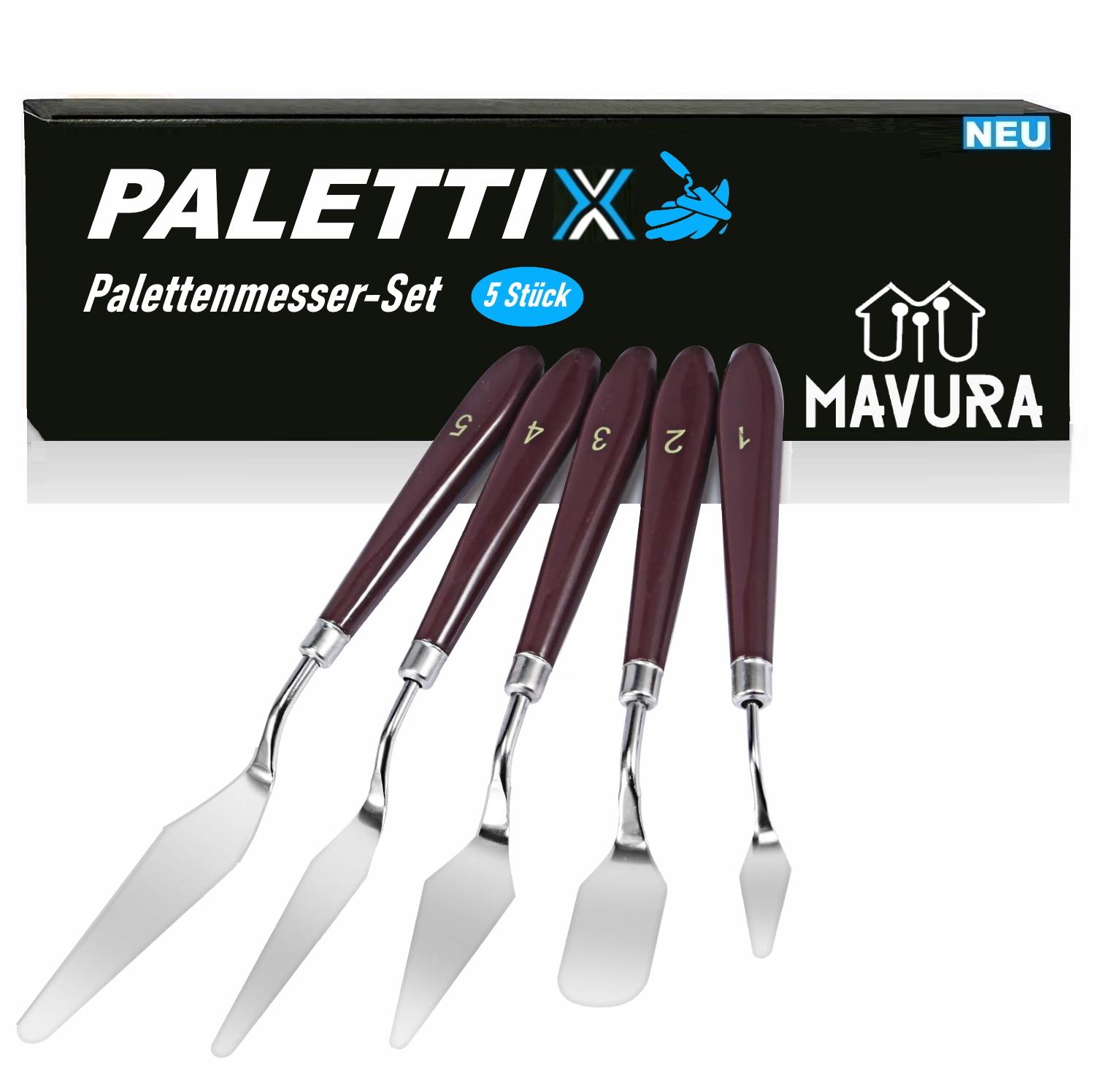PALETTIX Palette Knife Set Painting Knife Painting Spatula Paint Spatula Artist Spatula