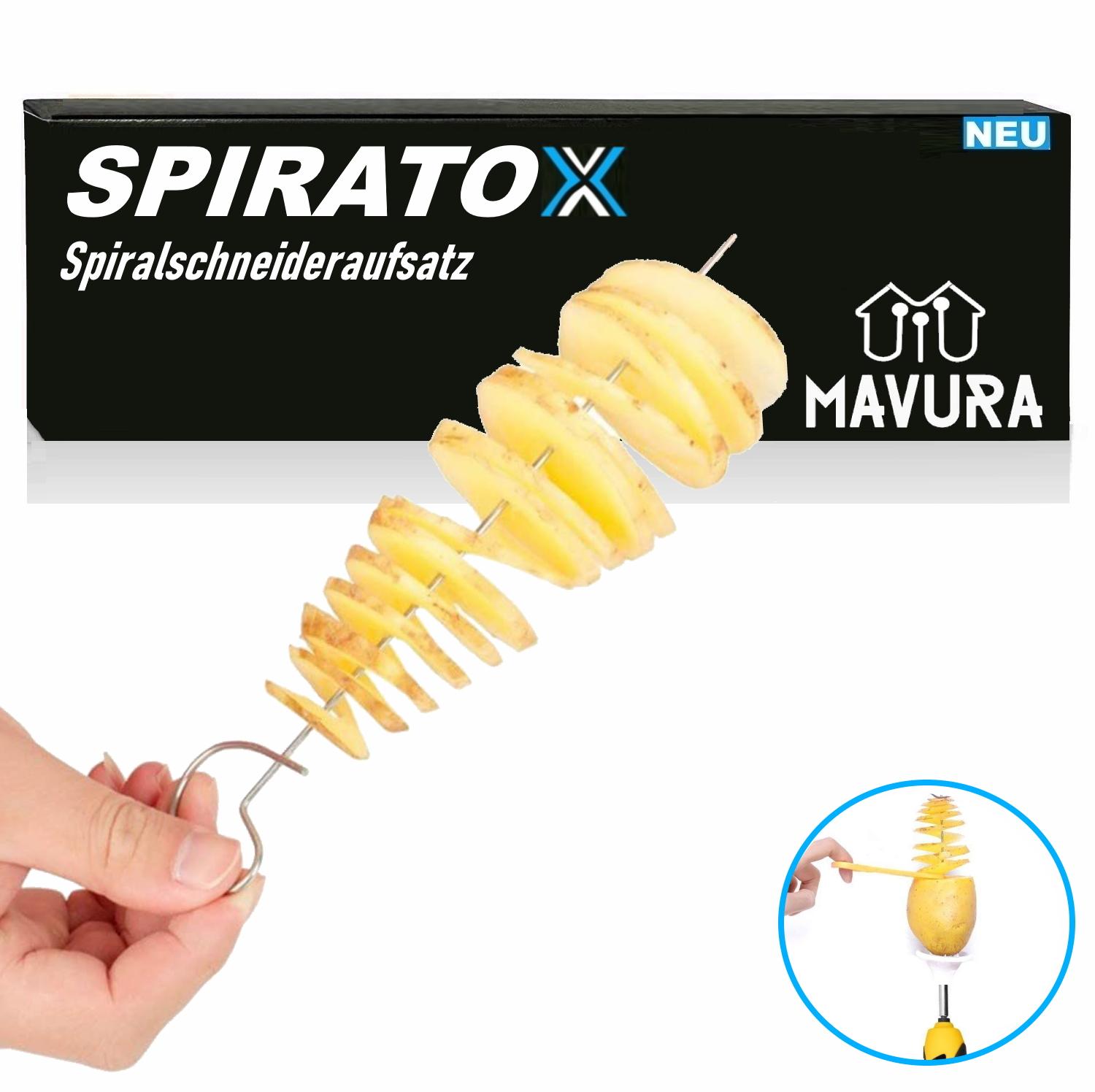 SPIRATOX Potato Spiral Cutter Potato Cutter Spiral Potato Chips