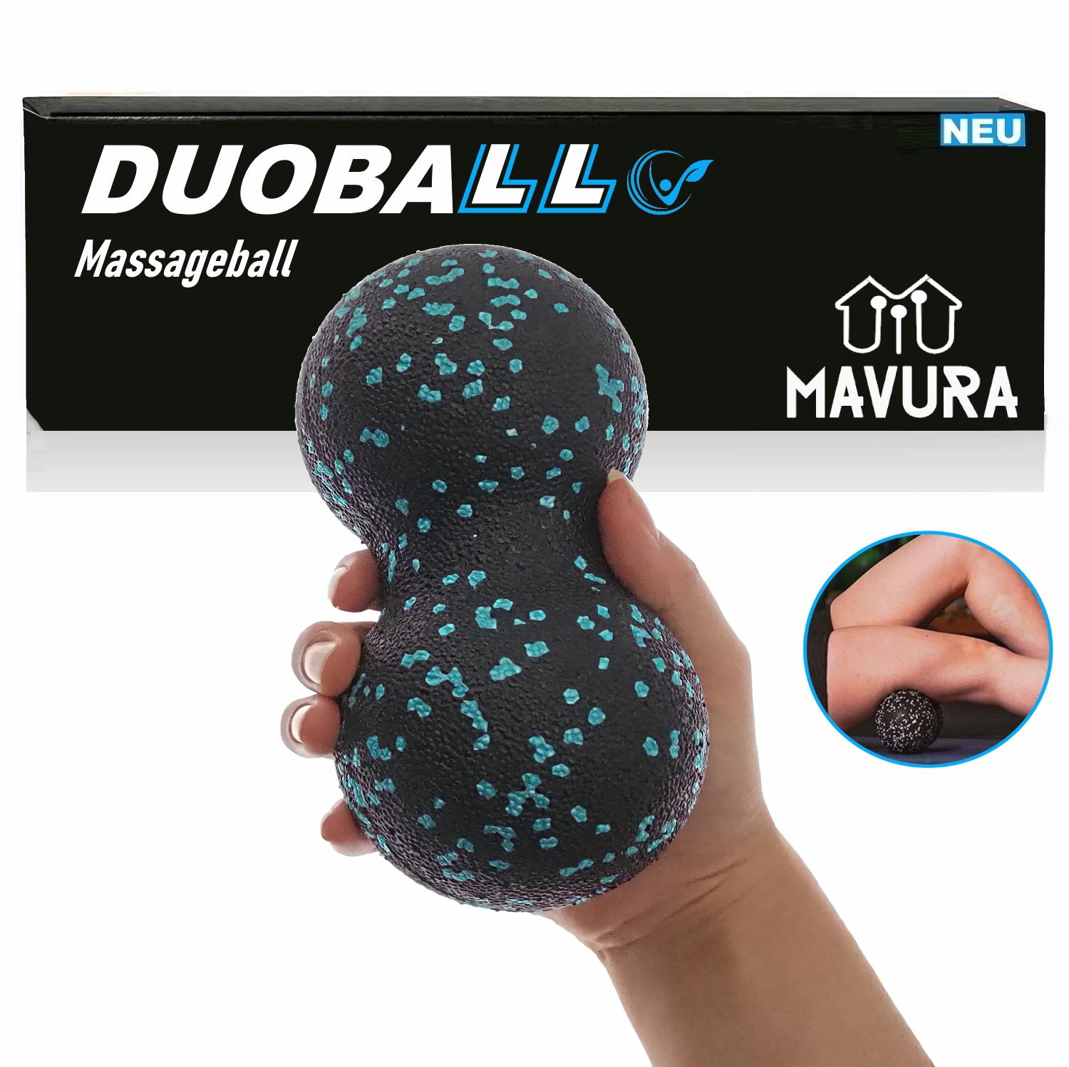 DUOBALL Fascia Ball Fascia Roller Massage Ball Massage Roller Double-ball Roller
