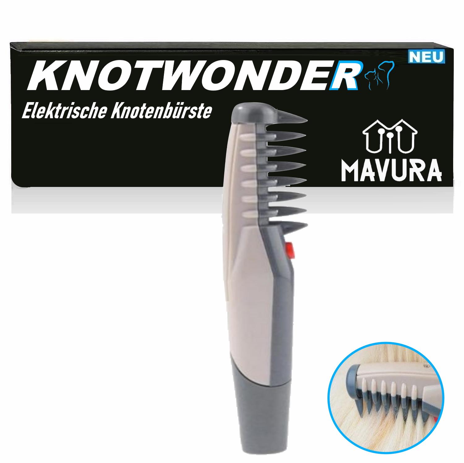 KNOTWONDER Electric Knot Brush Coat Care Brush Long Hair Dematting Dogs
