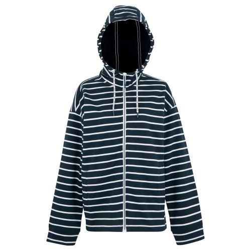 Regatta Womens/Ladies Bayletta II Striped Full Zip Hoodie