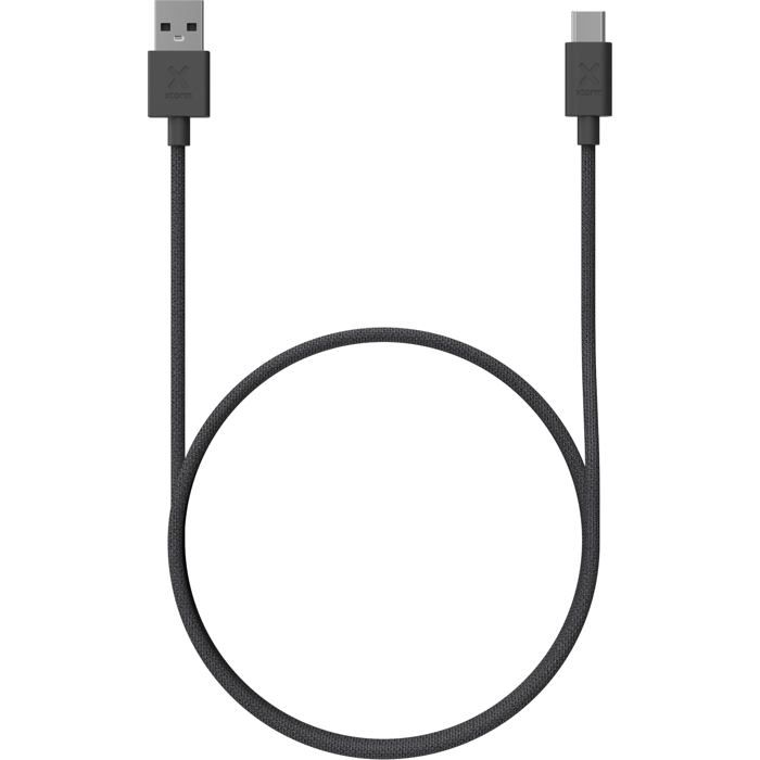 USB-A To USB-C Cable - Xtorm - 1 Meter - Black - CXG2051 - 60W Fast Charging - Reliable Data Transfer