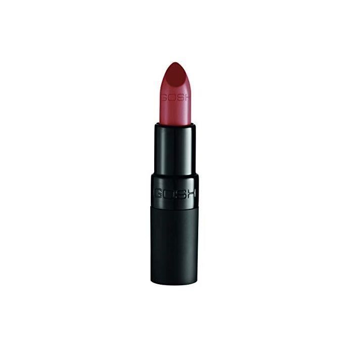 Velvet Touch Lipstick 122 Nugat - Gosh - Purple - Long-lasting