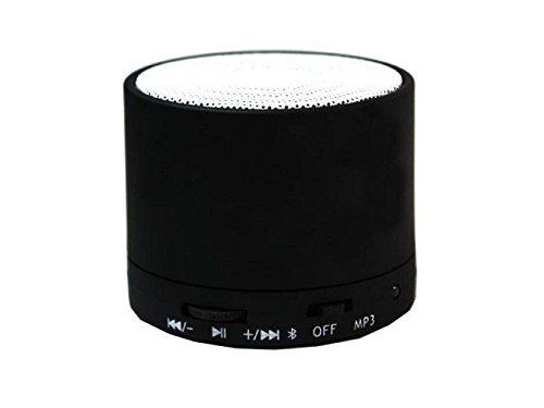 Black Bluetooth Hands-free Kit Loudspeaker Speaker for Smartphone and Tablet