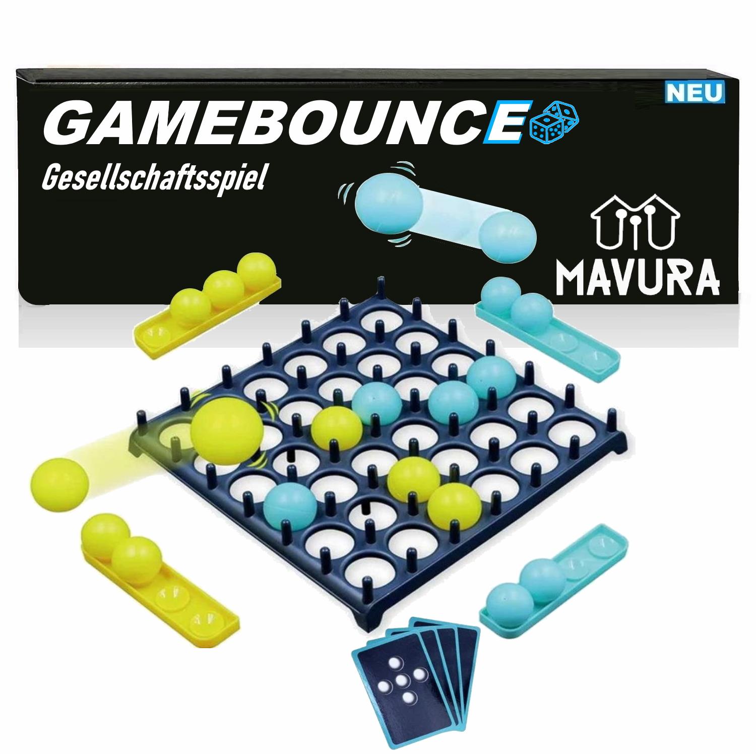 GAMEBOUNCE Party Game Drinking Game Board Game Off Bounce
