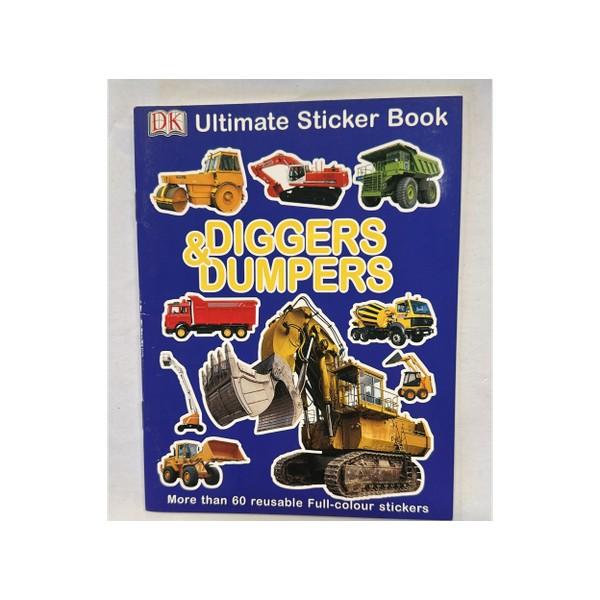 Ultimate Diggers and Dumpers Sticker Book