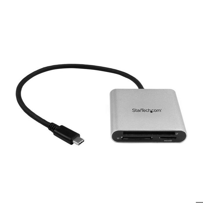 STARTECH Multi-Card Reader with USB-C SD / MicroSD / CompactFlash - USB 3.0