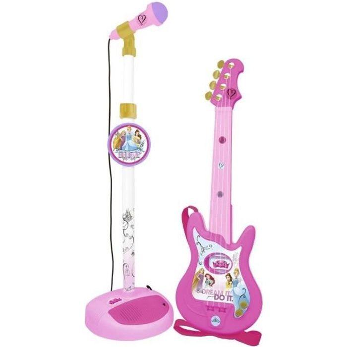 DISNEY PRINCESS Microphone and Guitar Set