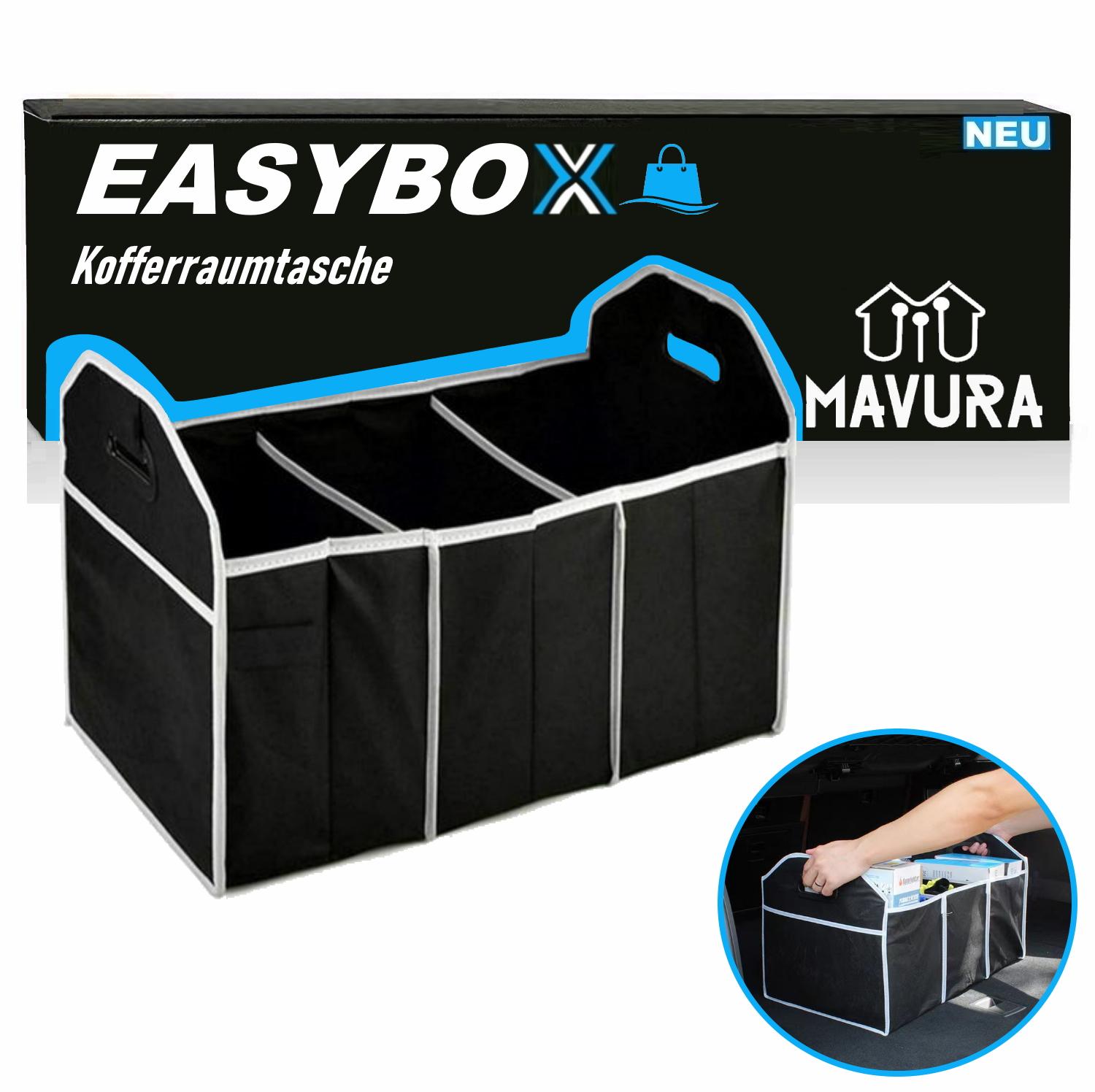 EASYBOX Trunk Organizer Trunk Bag Storage Box Foldable Bag