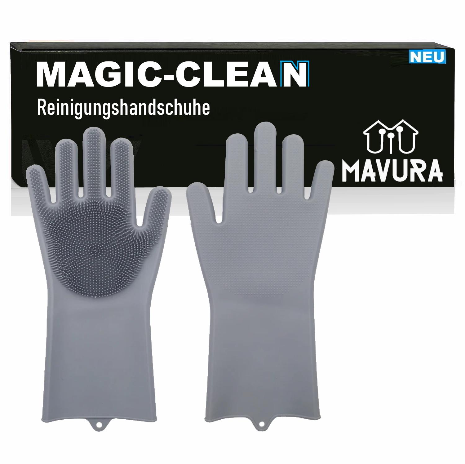 MAGIC-CLEAN Magic Silicone Gloves Dishwashing Dishwashing Gloves