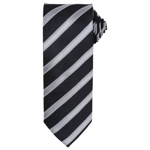 Premier Mens Stripe Waffle Tie