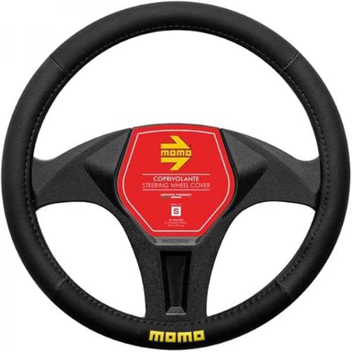 Steering Wheel Cover - EASY - Black S - Comfortable - Elegant - Steering Wheel Protection