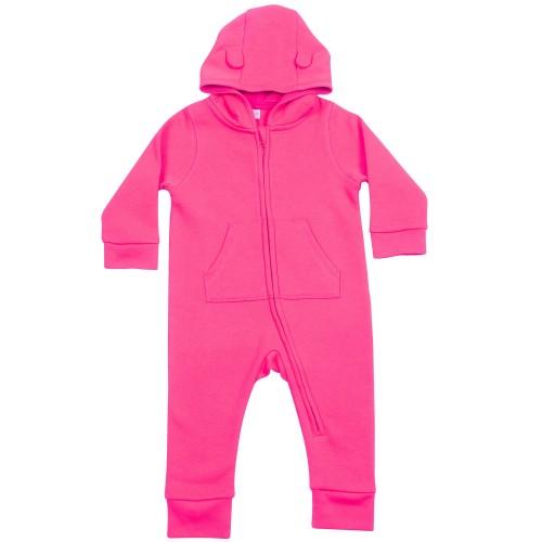 Larkwood Baby Unisex Fleece All-In-One Romper Suit