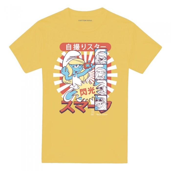 The Smurfs Unisex Adult Smurfette Selfie T-Shirt