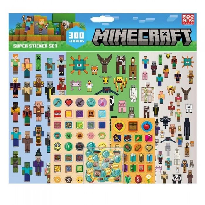 Minecraft Character Stickers (Pack of 300)