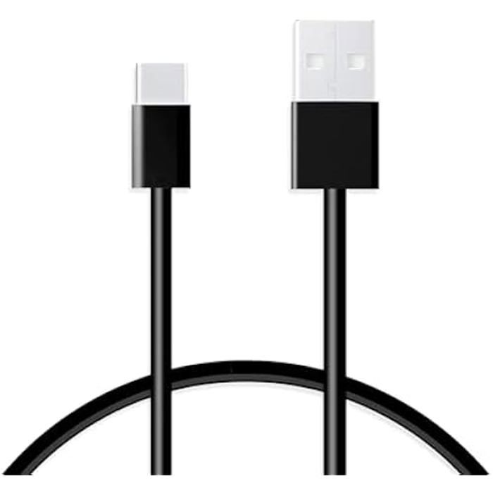 1 M CONTACT Cable, USB and USB Type-C Connectors, Black