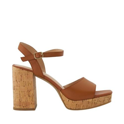 Dune London Womens/Ladies Jacuzzi Leather Platform Block High Heels