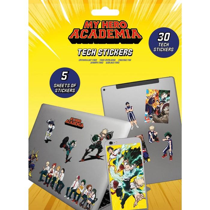My Hero Academia Team Tech Stickers (Pack of 30)