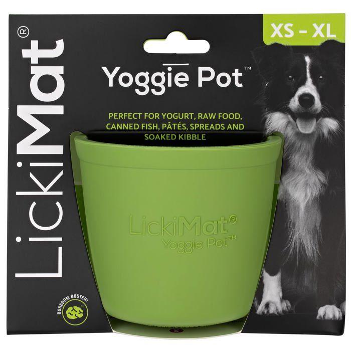 Slow Feeder Bowl for Dogs - LICKIMAT - Yoggie Pot - Slow Feeding - Reduces Anxiety and Boredom