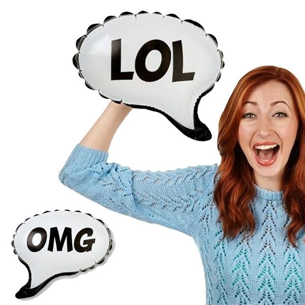 Inflatable Comic Bubble Balloon for Selfie