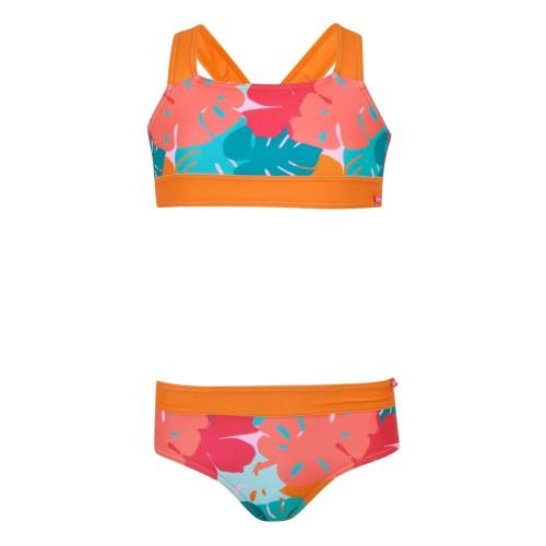 Regatta Girls Dakaria III Tropical Leaves Bikini Set