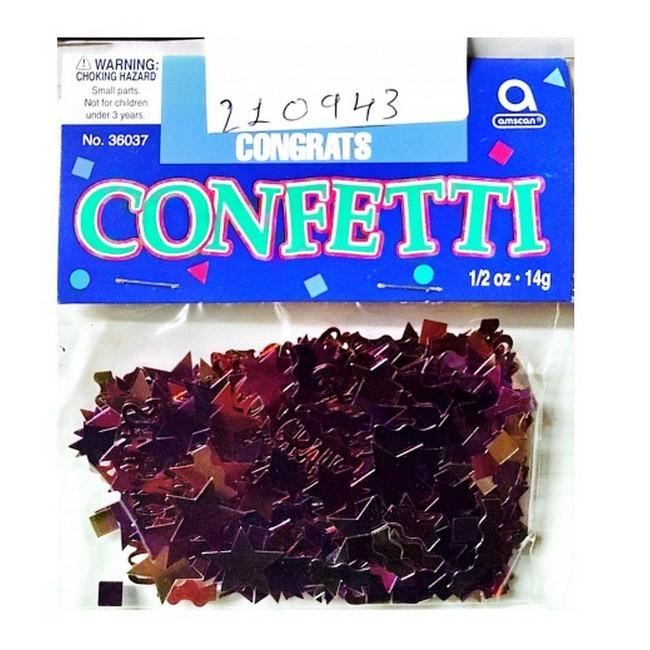 Amscan Congrats Star Confetti