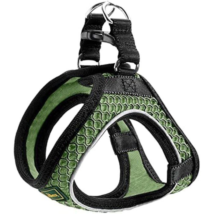 Dog Harness - HUNTER - Hilo Comfort - Green - Medium - Outdoor