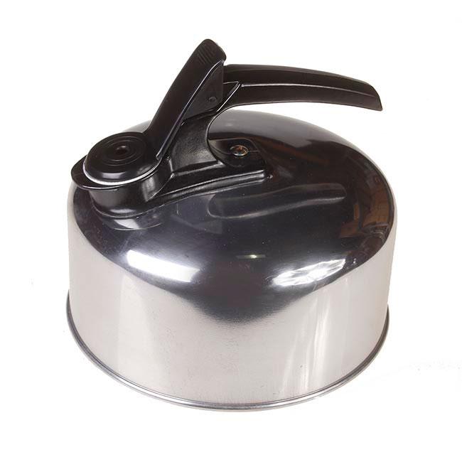 Aluminum Polished Whistling Kettle 2L