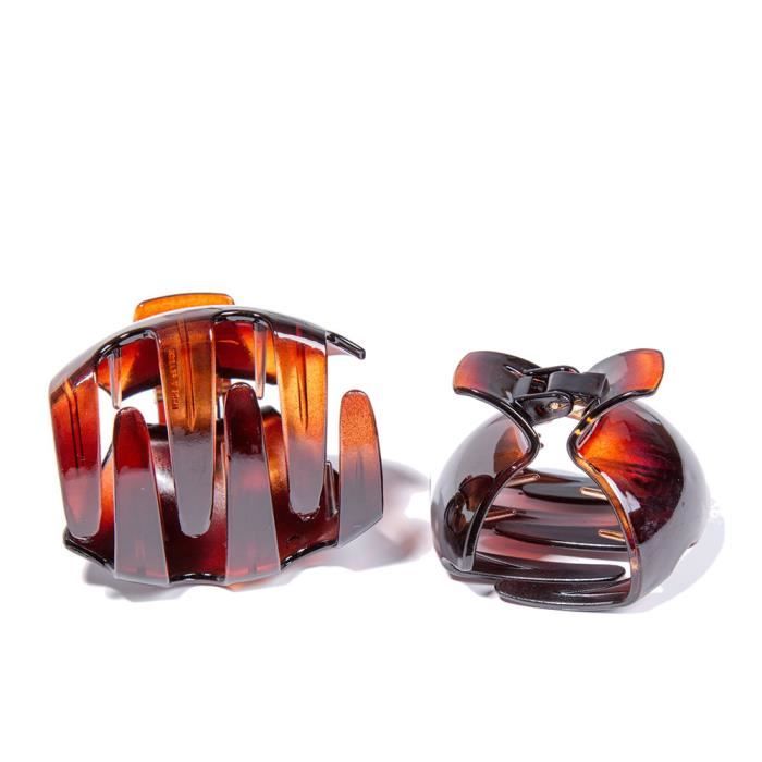 FRENCH SHELL CLIP - INCA - Medium Size - Premium - For Women