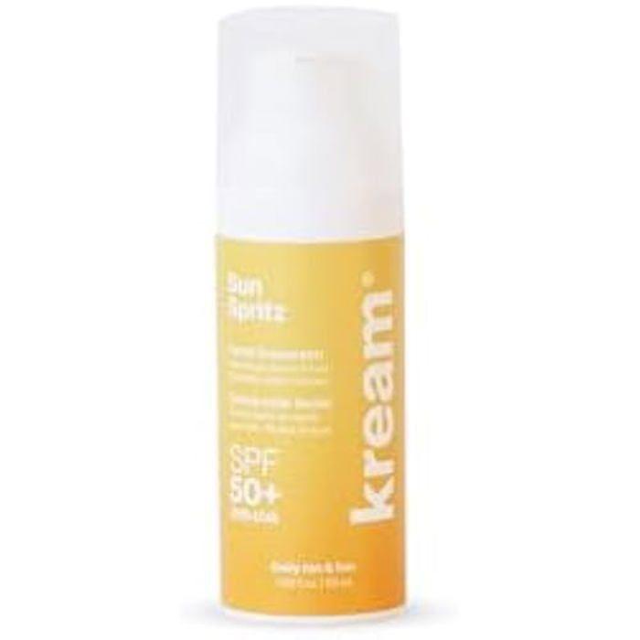 Facial Sunscreen - KREAM - Sun Spritz - SPF50+ - Lightweight Texture - Matte Finish
