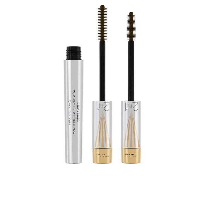 Mascara - MASTERPIECE 2 IN 1 LASH WOW - Brown Black - Volume - Length
