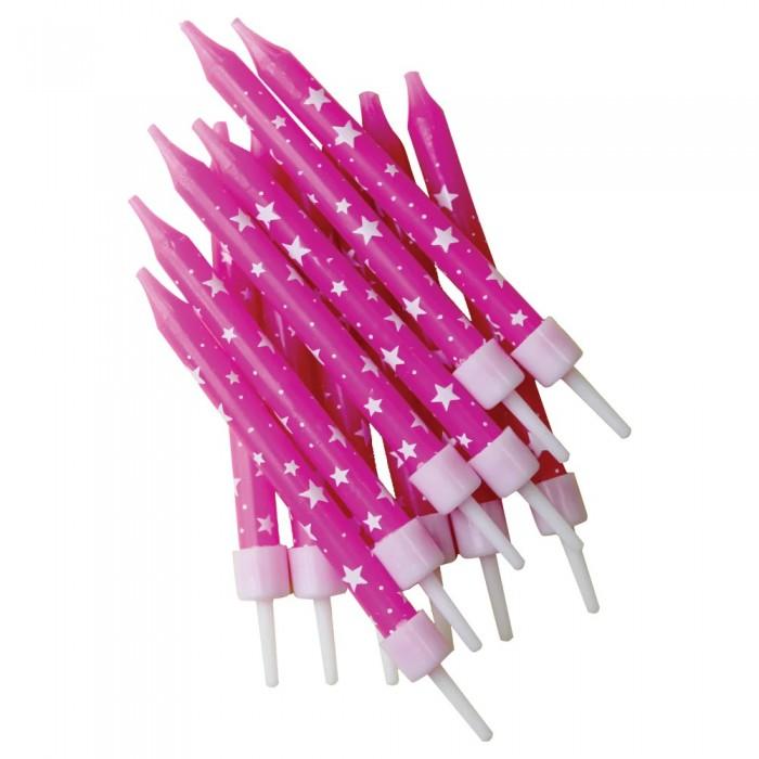 Anniversary House Star Candles (Pack of 12)