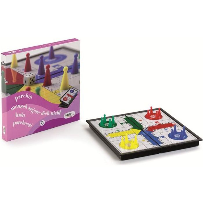 Board Game - CAYRO - Magnetic Ludo Game - Child - 2 Players or More - Indoor