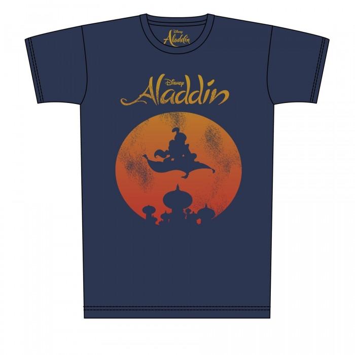 aladdin Mens Magic Carpet Distressed Print T-Shirt