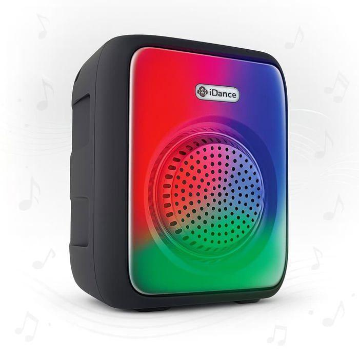 Portable Bluetooth Speaker - iDance - Powerful Sound - Powerful Bass - Multicolor LED Lights
