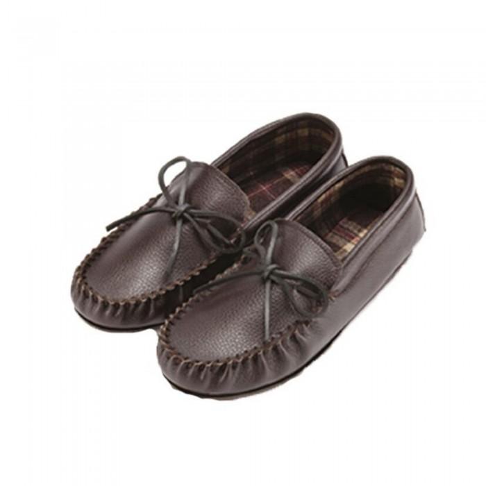 Eastern Counties Leather Unisex Fabric Lined Loafers