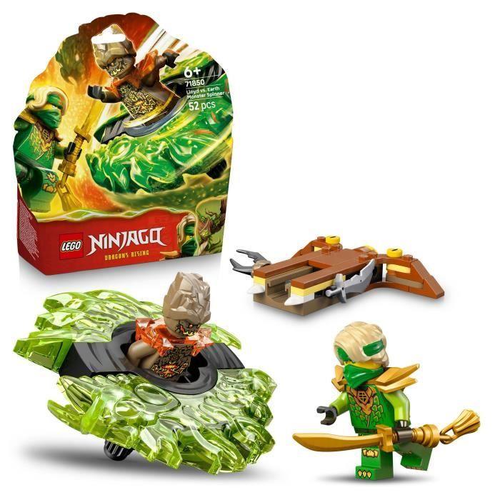 LEGO NINJAGO 71850 Lloyd Vs. the Earth Monster Spinner - Building Set