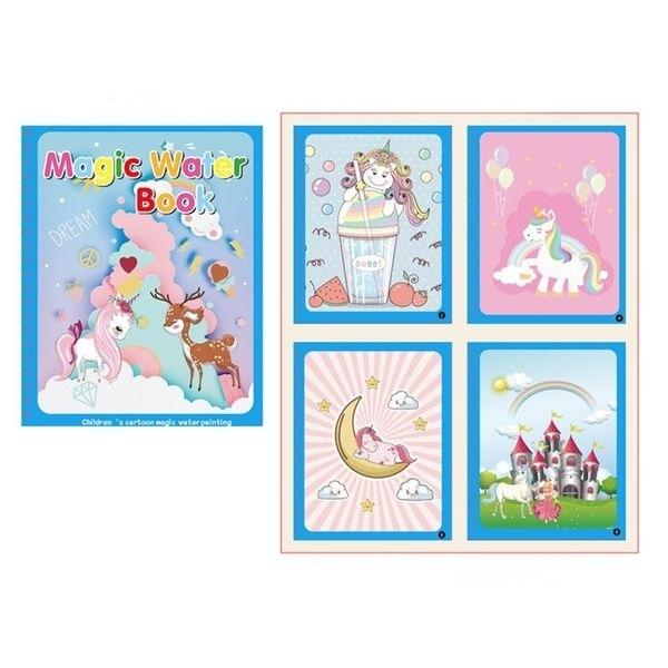 Unicorn Water-Powered Felt-Tip Magical Coloring Book